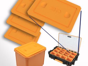 TripleD Tools HandiHaul Small Bin Lids for Ridgid Pro Gear System Made in America (Pack of 4)