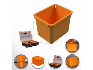 TripleD Tools HandiHaul Replacement Upgraded Bins for Pro Gear System 1.0 & 2.0 - Upgrade and Organize Your Toolbox with Ease