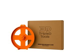 TripleD Tools 7.25in Saw Blade Holder - Organize Your Blades with Style! (Orange)