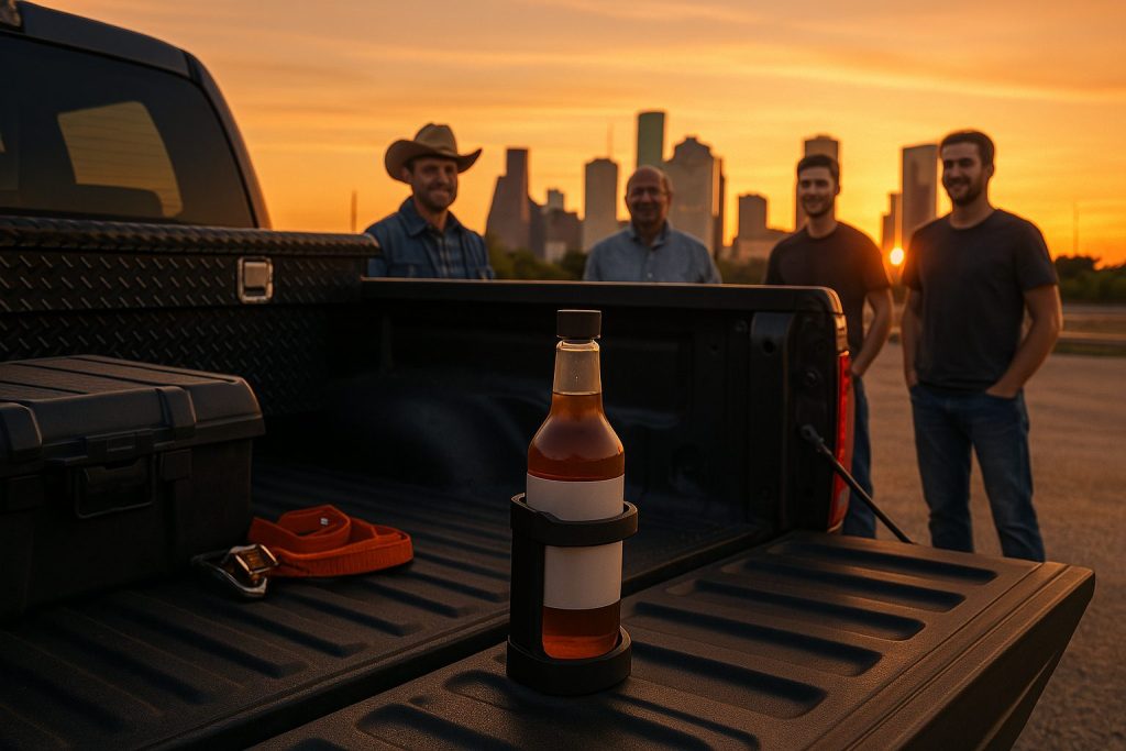 diesel additive bottle holder