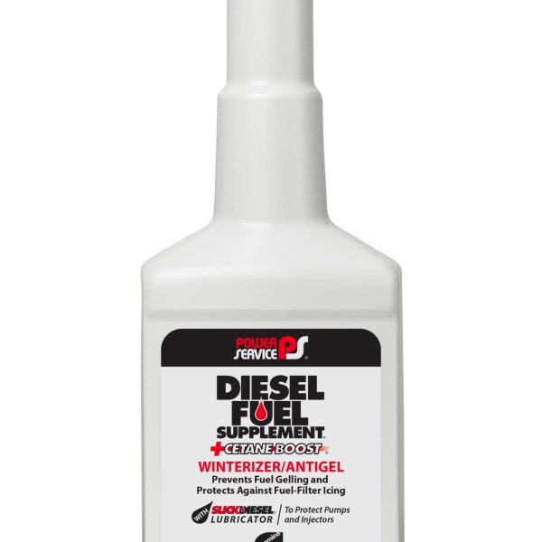DieselDock V2 Diesel Additive Holder – Compatible with Power Service Diesel Fuel Supplement & Diesel Kleen 12FL OZ – 3D Printed – Made in USA
