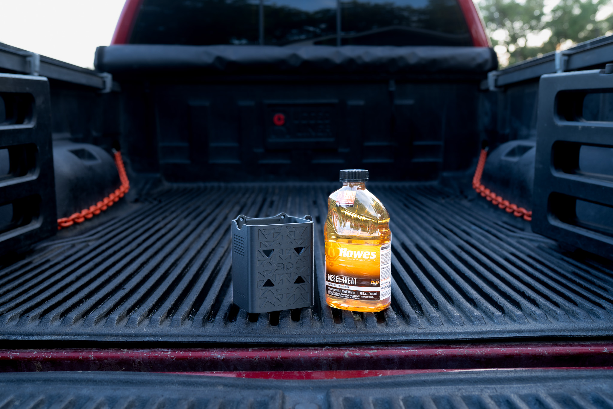DieselDock V2 Diesel Additive Holder – Compatible with Howes Diesel Treat 32oz – Spill-Proof, Rugged 3D Printed Mount – Made in USA
