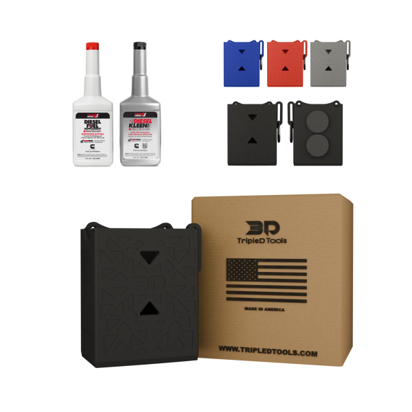 DieselDock V2 Diesel Additive Holder – Compatible with Power Service Diesel Fuel Supplement & Diesel Kleen 12FL OZ – 3D Printed – Made in USA
