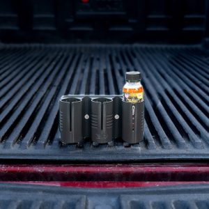 DieselDock V2 Bottle Holder for Hot Shot EDT 4 oz – Secure, Spill-Proof Mount with Magnets or Screw-In – Rugged 3D Printed Organizer – Made in USA