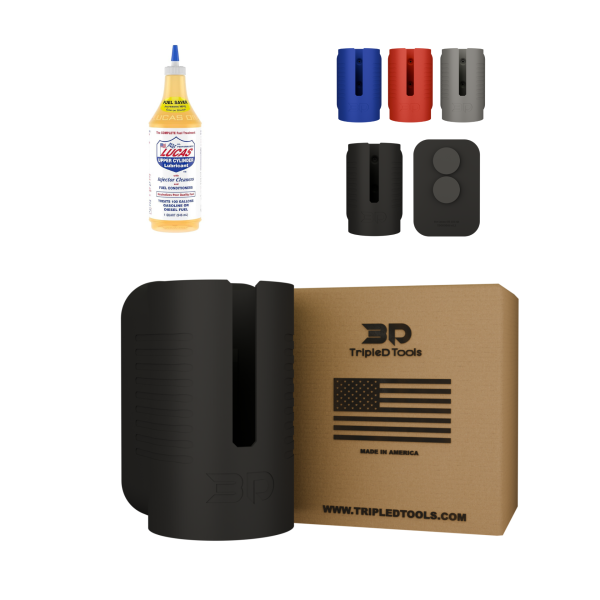 DieselDock V2 Diesel Additive Holder – Compatible with Lucas Injector Cleaner 1QT (32 fl oz) – 3D Printed Mount – Made in USA