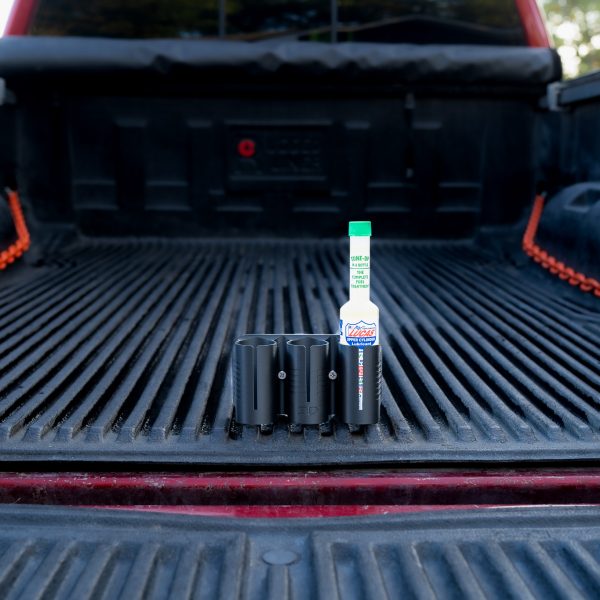 DieselDock V2 Diesel Additive Holder – Compatible with Lucas Injector Cleaner 5.25FL OZ – 3D Printed – Made in USA
