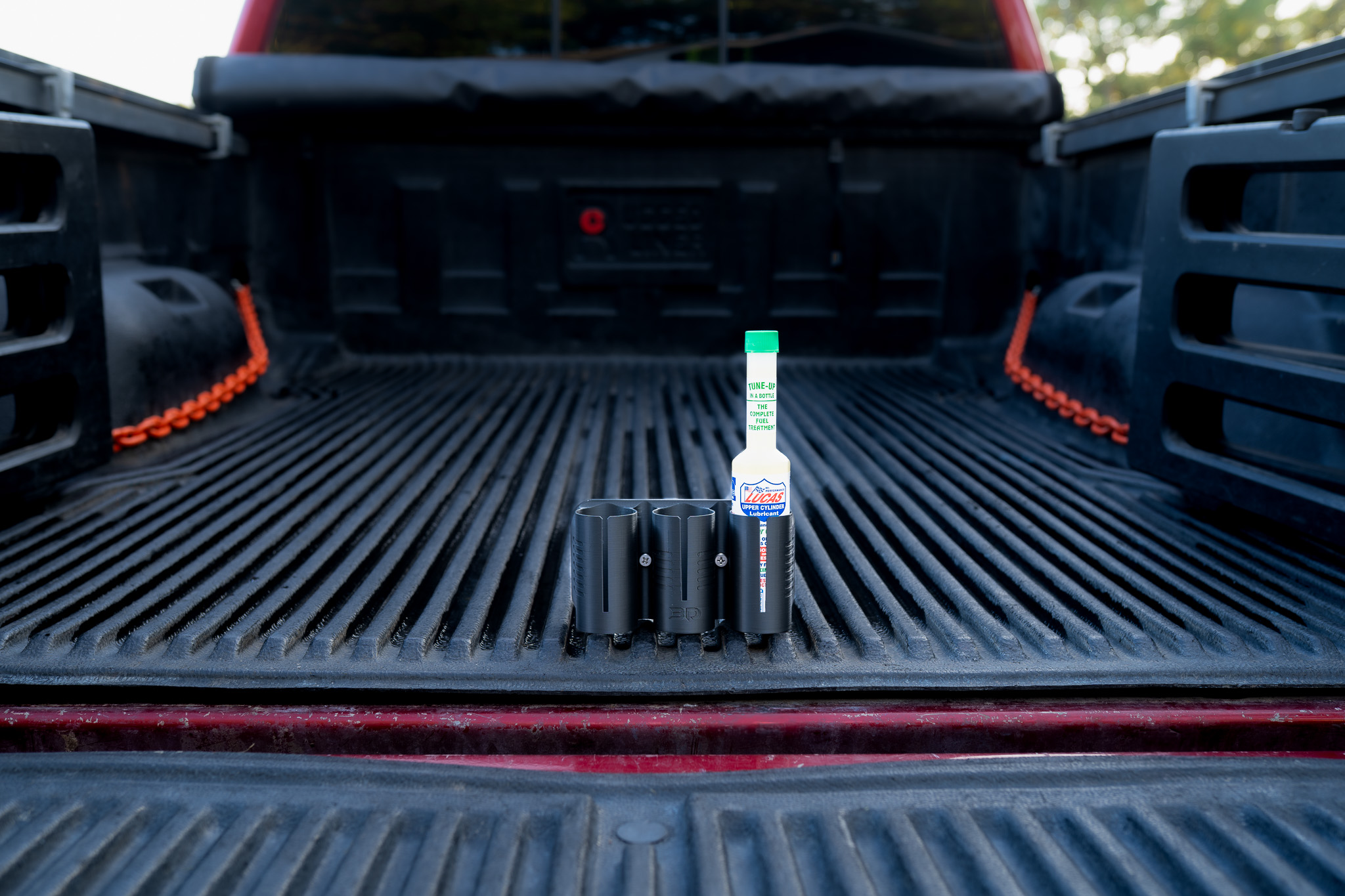 DieselDock V2 Diesel Additive Holder – Compatible with Lucas Injector Cleaner 5.25FL OZ – 3D Printed – Made in USA