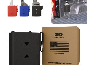 DieselDock V2 Diesel Additive Bottle Holder – Enhanced Magnetic Strength, Reinforced Build, Spill-Proof & Weather-Resistant – 3D Printed