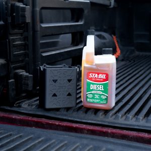 DieselDock V2 Diesel Additive Holder – Compatible with Sta-Bil Fuel Stabilizer Diesel 32 FL OZ – 3D Printed Mount – Made in USA