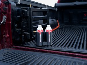 DieselDock V2 Additive Holder – Compatible with Sea Foam Motor Treatment 16 FL OZ – 3D Printed Diesel Bottle Mount – Made in USA