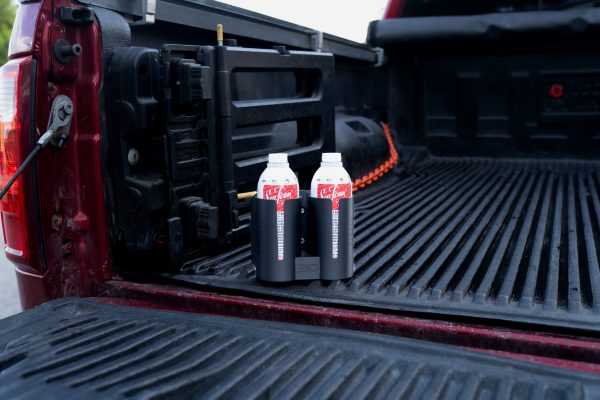 DieselDock V2 Additive Holder – Compatible with Sea Foam Motor Treatment 16 FL OZ – 3D Printed Diesel Bottle Mount – Made in USA