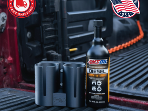 DieselDock V2 Diesel Additive Holder – Compatible with Amsoil 4 in 1 16oz – 3D Printed