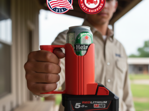 TripleD Tools ToolFuel Can Sleeve - Hybrid Milwaukee Battery and Can Holder