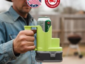 TripleD Tools ToolFuel Can Sleeve Compatible with Ryobi Battery Hybrid Insulator and Drink Holder